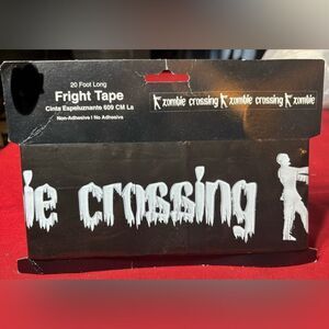20’ “Fright Tape" ZOMBIE CROSSING NWT HALLOWEEN